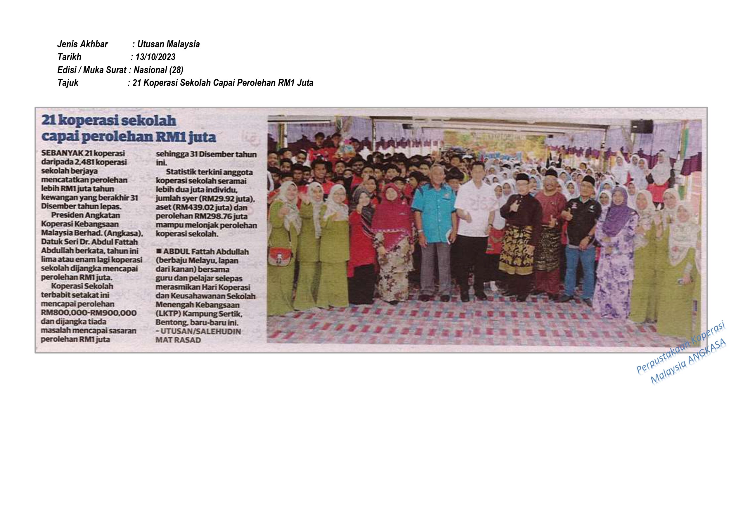 Latest News KOPERASI SAHABAT FULDA MALAYSIA BERHAD